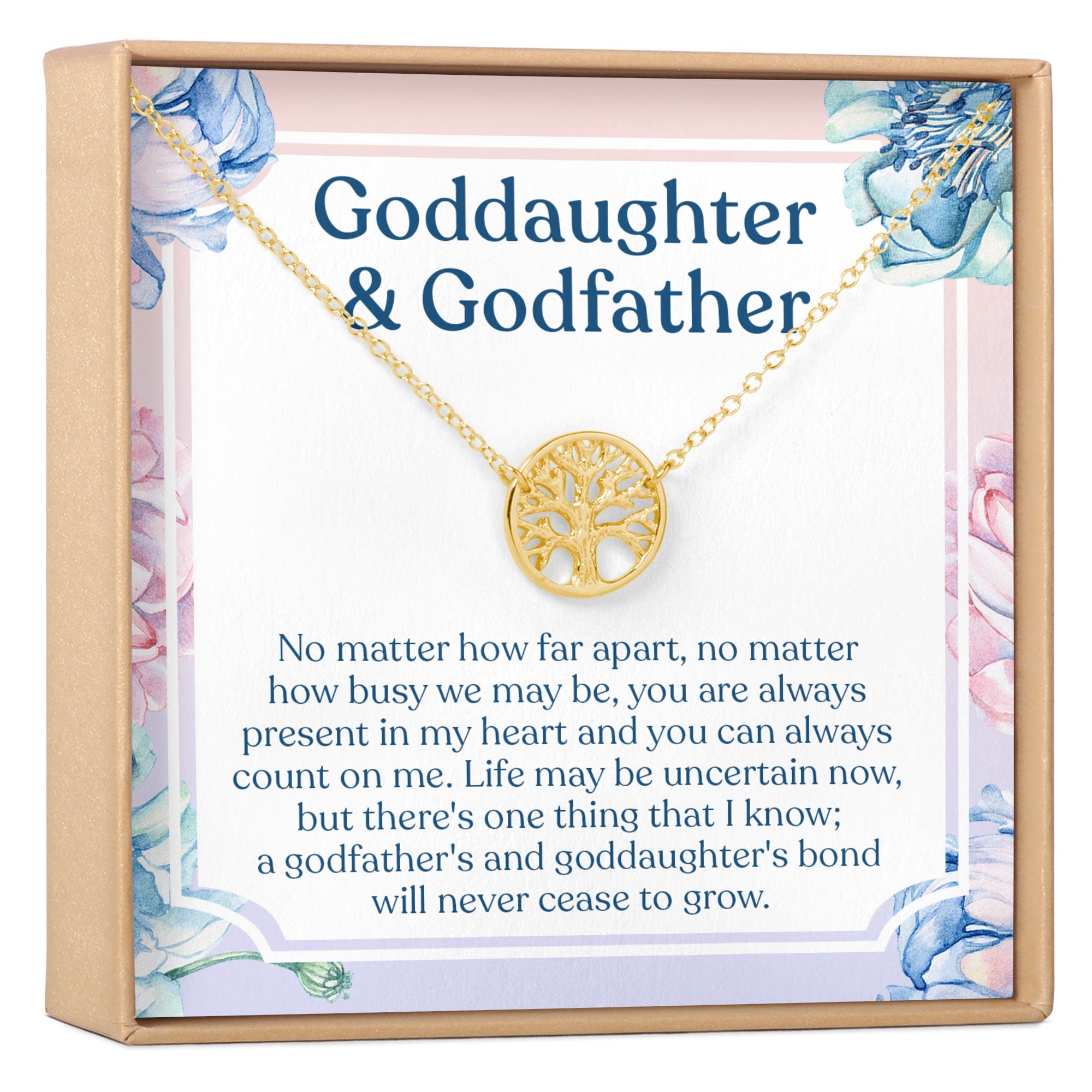 Goddaughter & Godfather Necklace, Multiple Styles Necklace