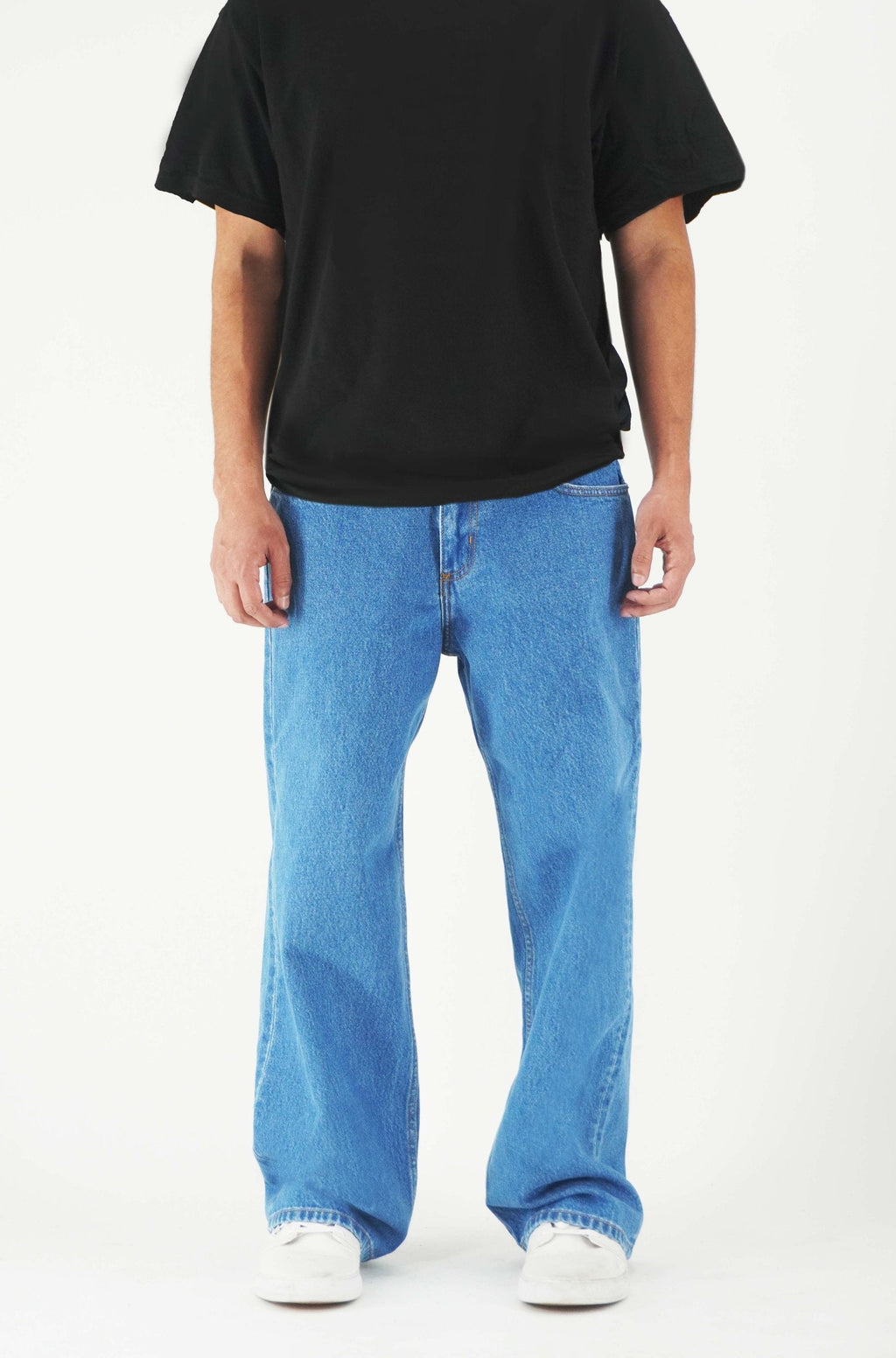 Blue Baggy Jeans