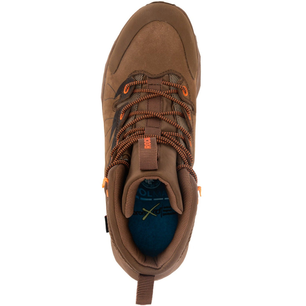 ROCKROOSTER Farmington Brown 6 Inch Waterproof Hiking Boots with VIBRAM® Outsole OC21031