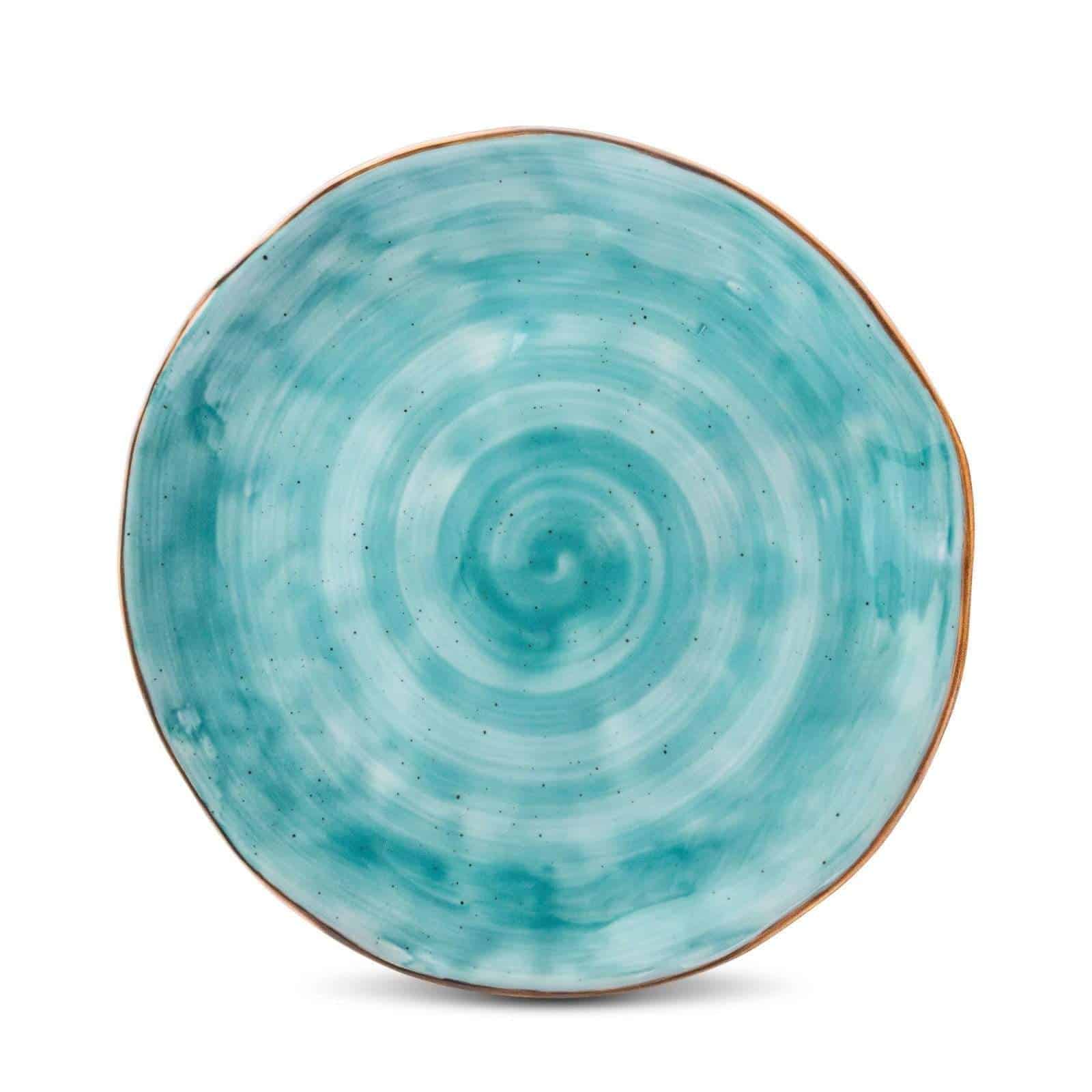 Cabana Turquoise Dinnerware - 20 Piece Set