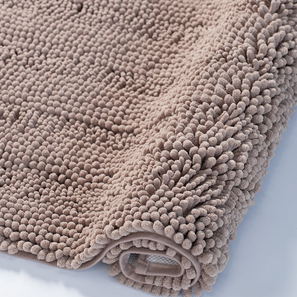 Kasentex Soft Absorbent Durable Non-Slip Bathroom Rug Mat, Solid Color, Room Decor, Graduation Gifts, Fathers Day Gift, Mother Gift