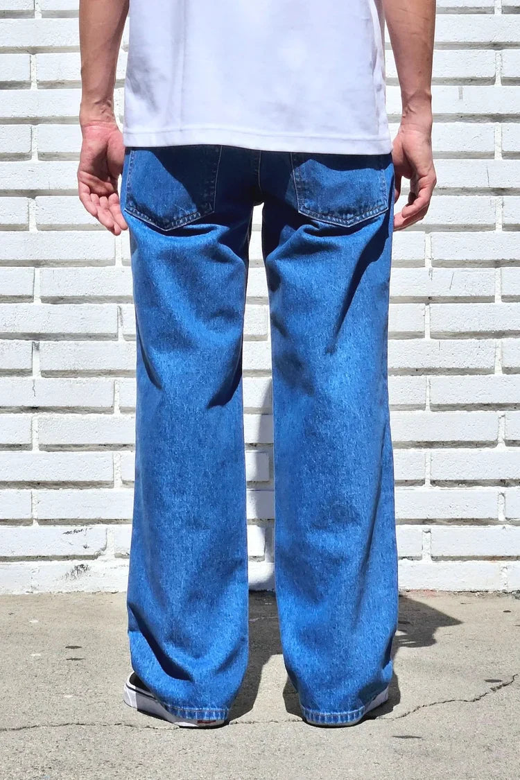 Blue Baggy Jeans