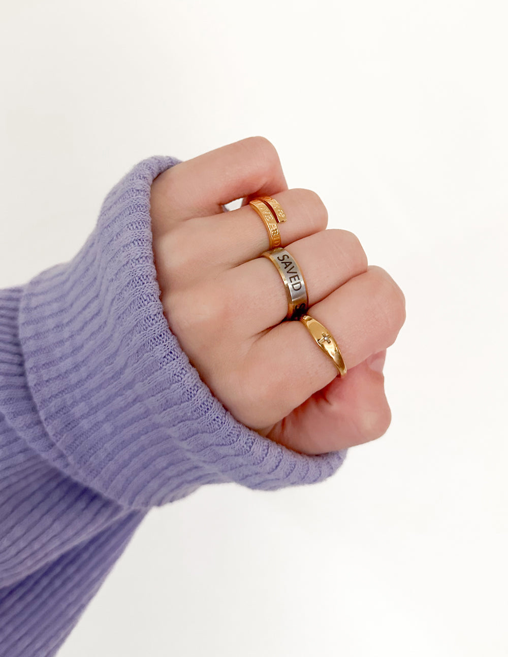 Anillo Fe Esperanza Amor
