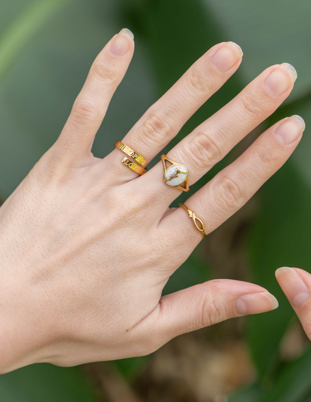 Anillo Fe Esperanza Amor