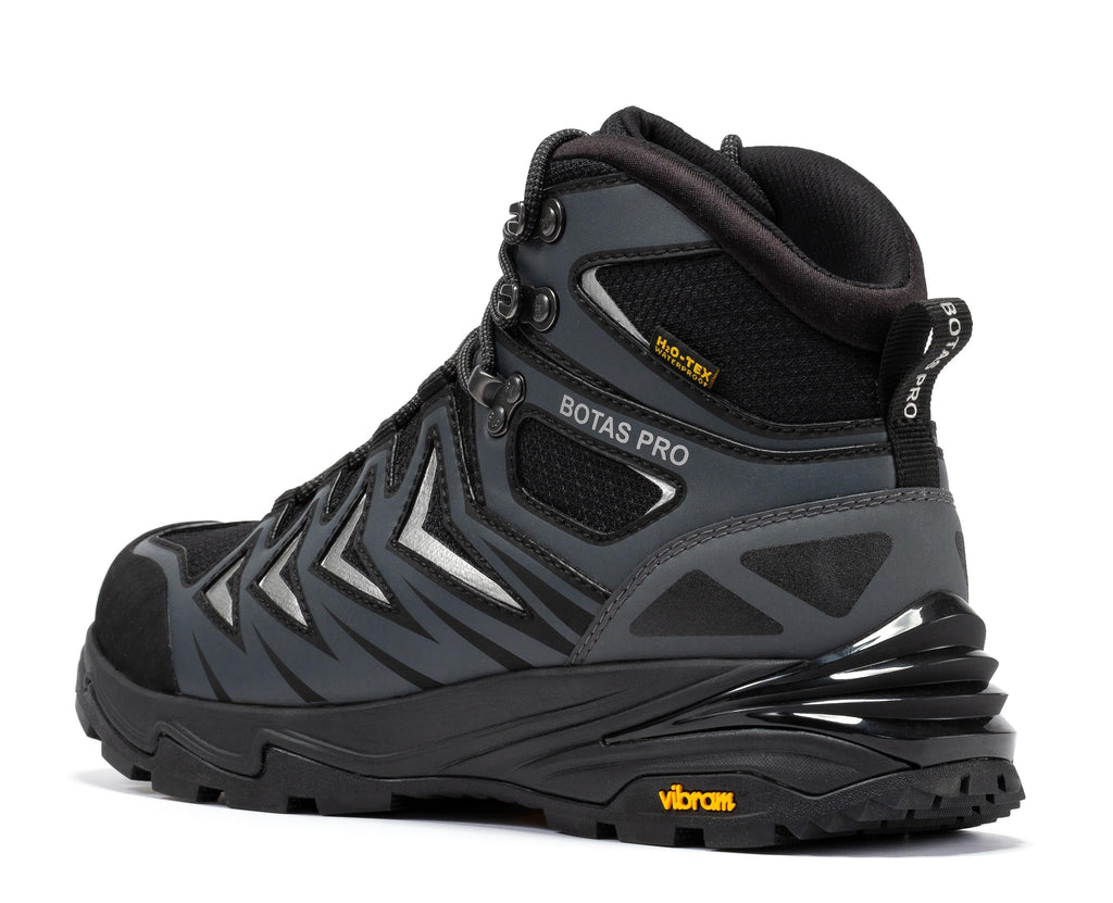 Pro Metallic 6 Inch Waterproof Hiking Boots with VIBRAM® Traction Lug Outsole BP22110