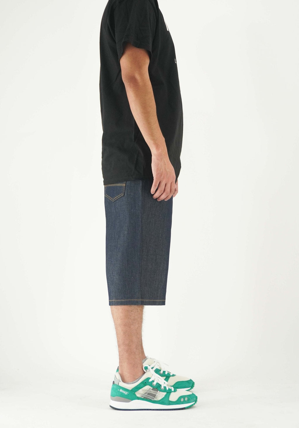 Blue Denim Shorts