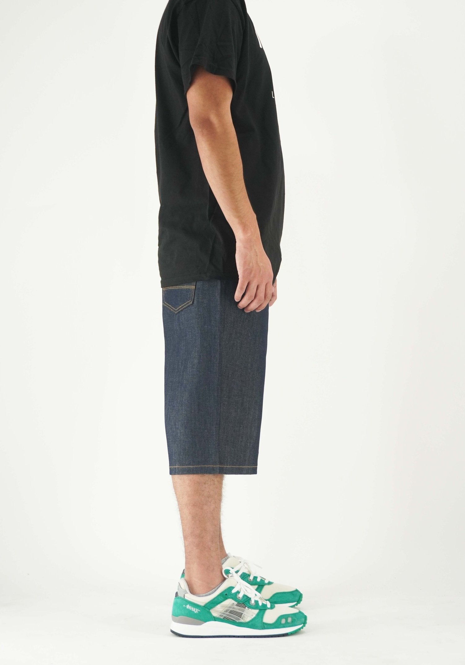 Blue Denim Shorts