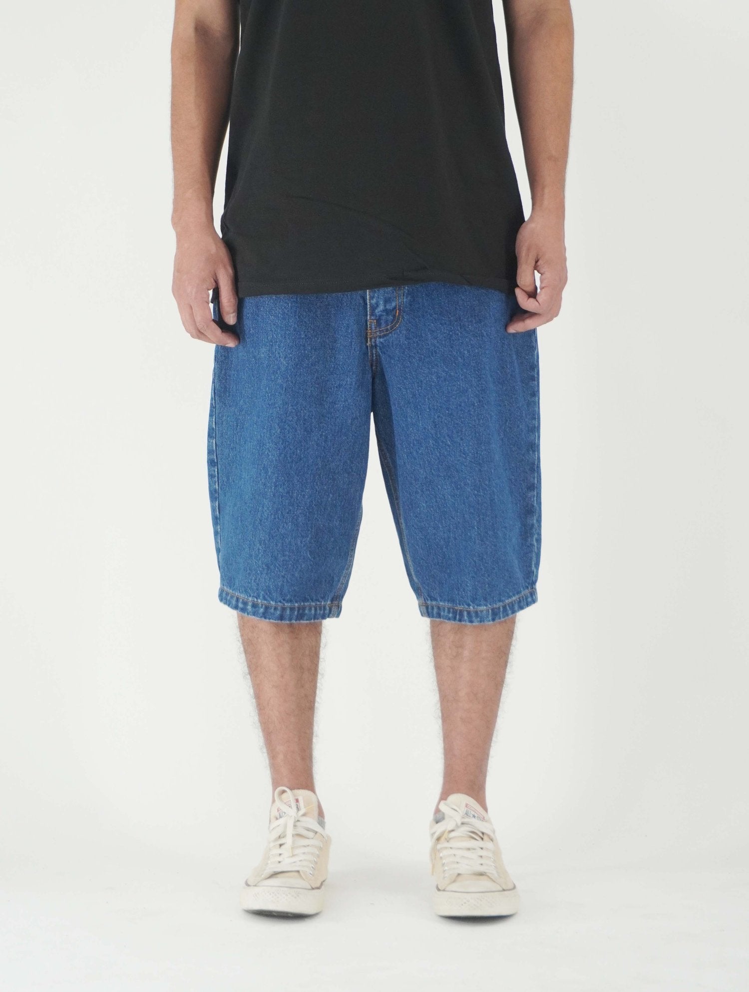 Blue Denim Shorts