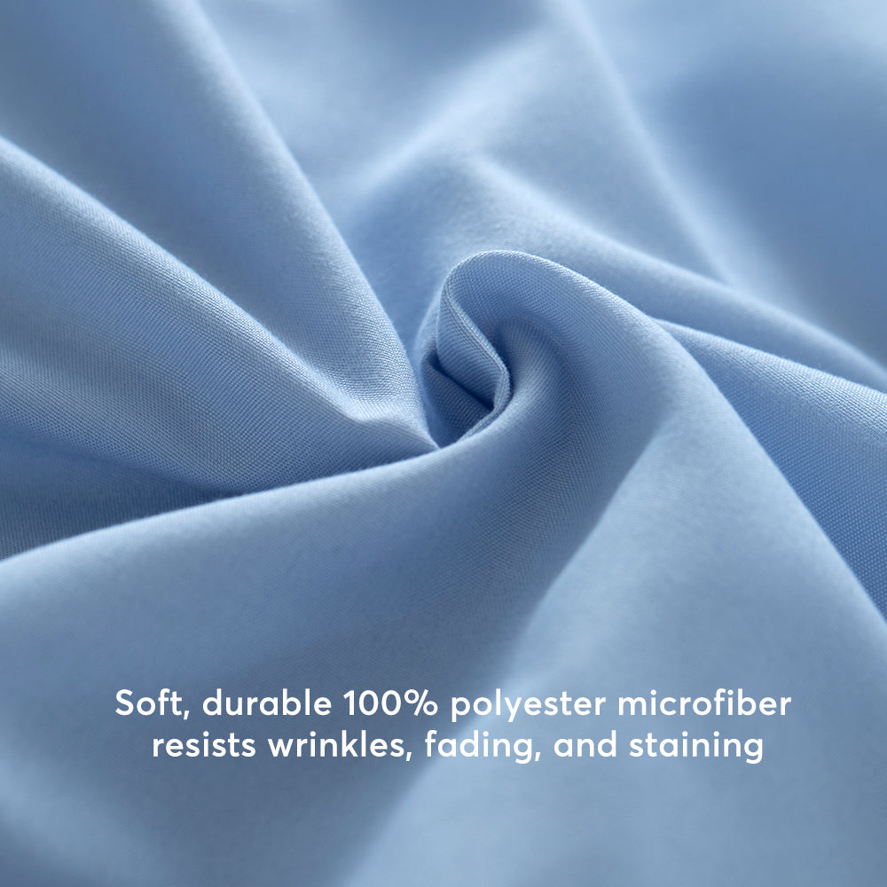 Kasentex Spring Duvet Cover Bedding Set with Duvet Cover, Pillowcase, Fitted Sheet, Hypoallergenic and Breathable, Room Decor, Graduation Gifts