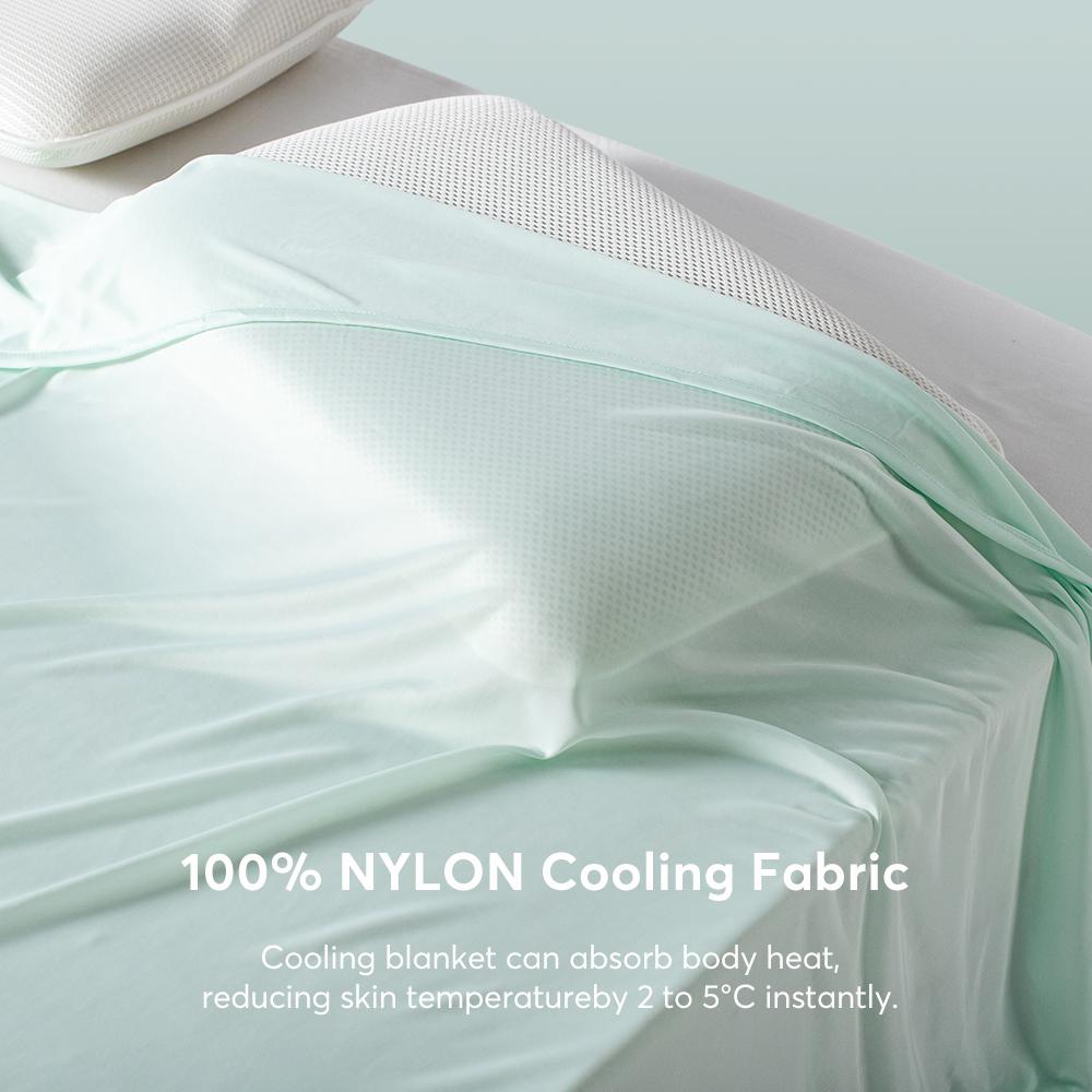 Kasentex Summer All Season Ultra Soft Silky Cooling Blanket, Hypoallergenic and Breathable