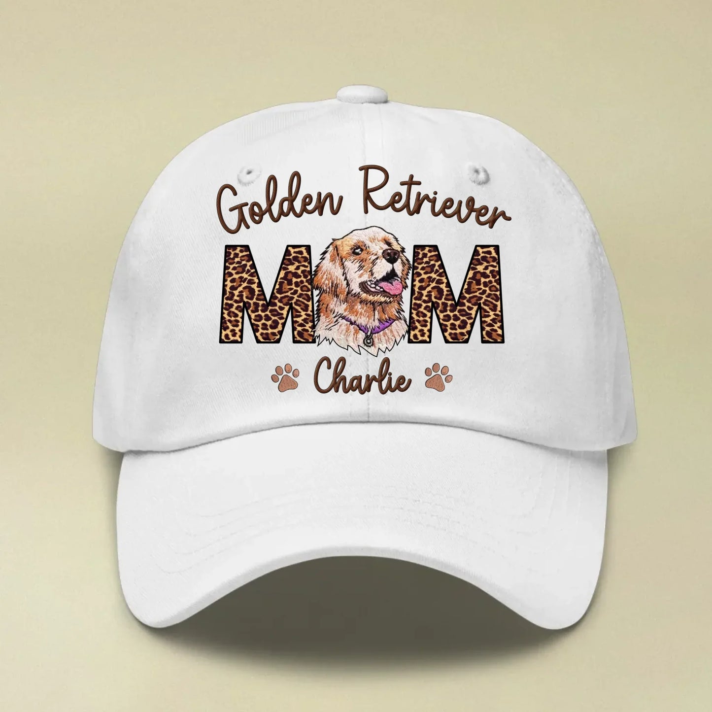 Personalized Dog Mom/ Dog Dad Embroidery Cap - Mother's Day/ Father's Day Gift For Dog Lover