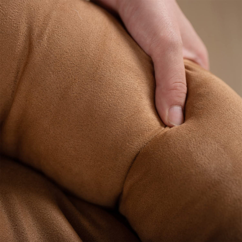 Kasentex Donut Design Round Dog Bed, Anti Slip and Machine Washable