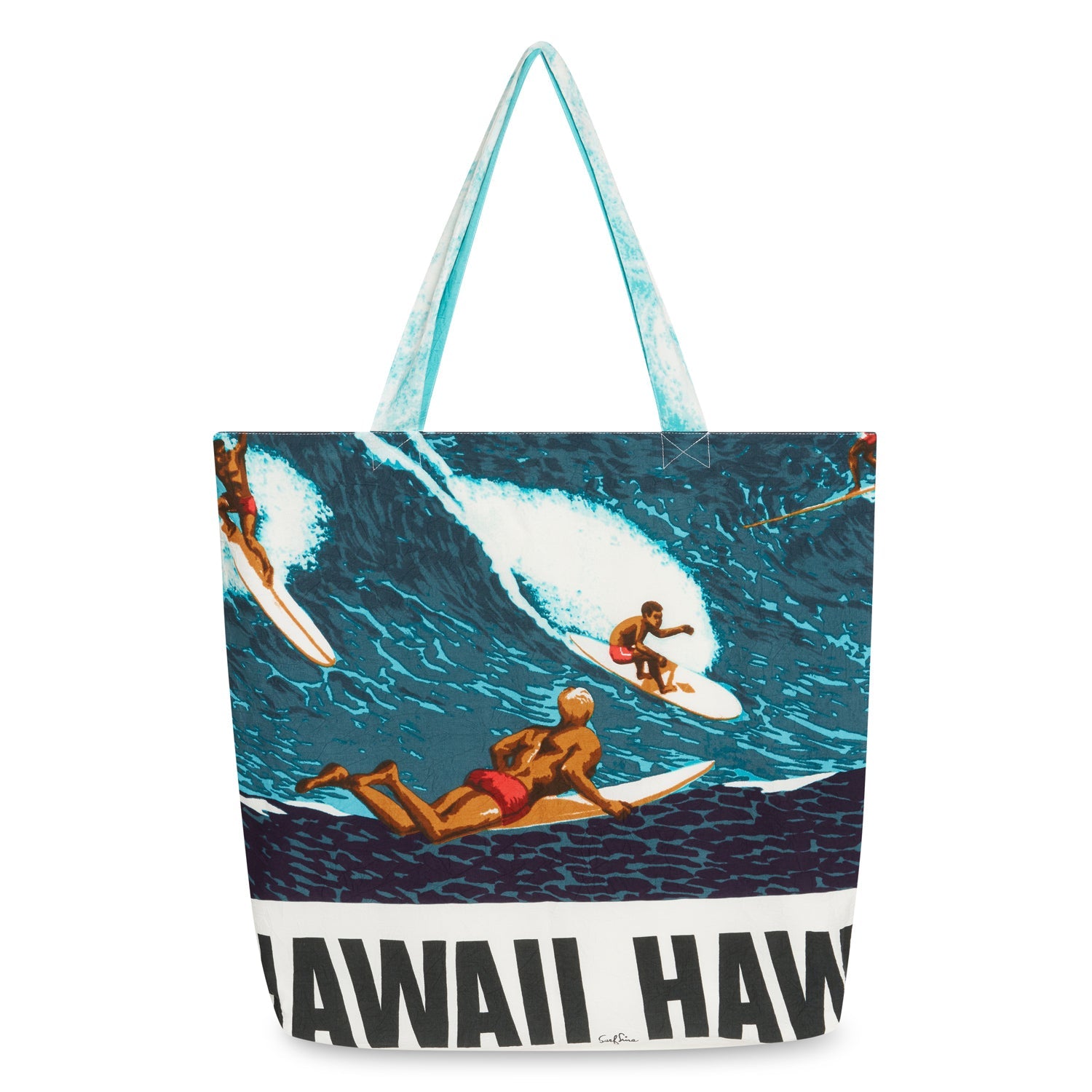 Farmers' Market Bag - Big Wave