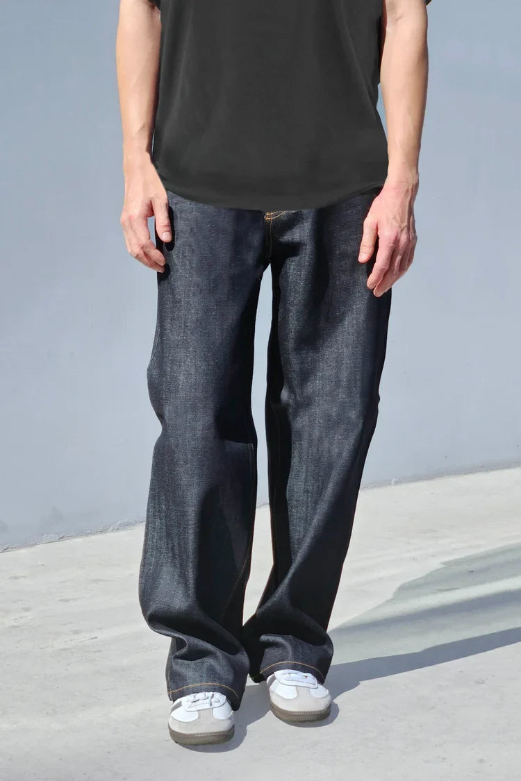 Blue Baggy Jeans