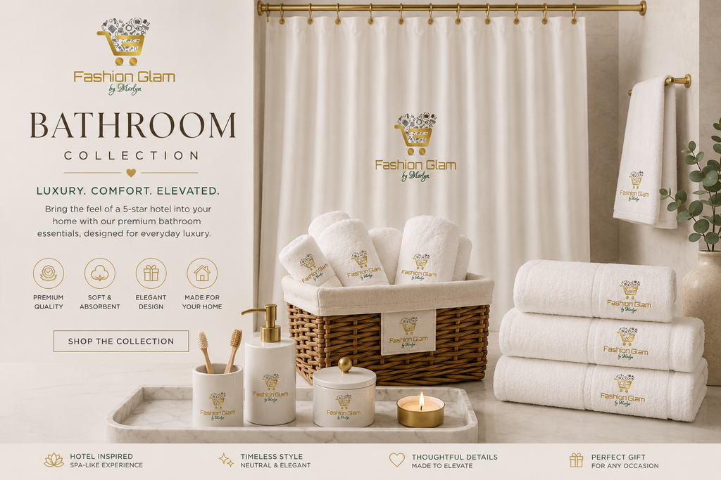 Luxury Bathroom Set — Fashion Glam by Marlyn