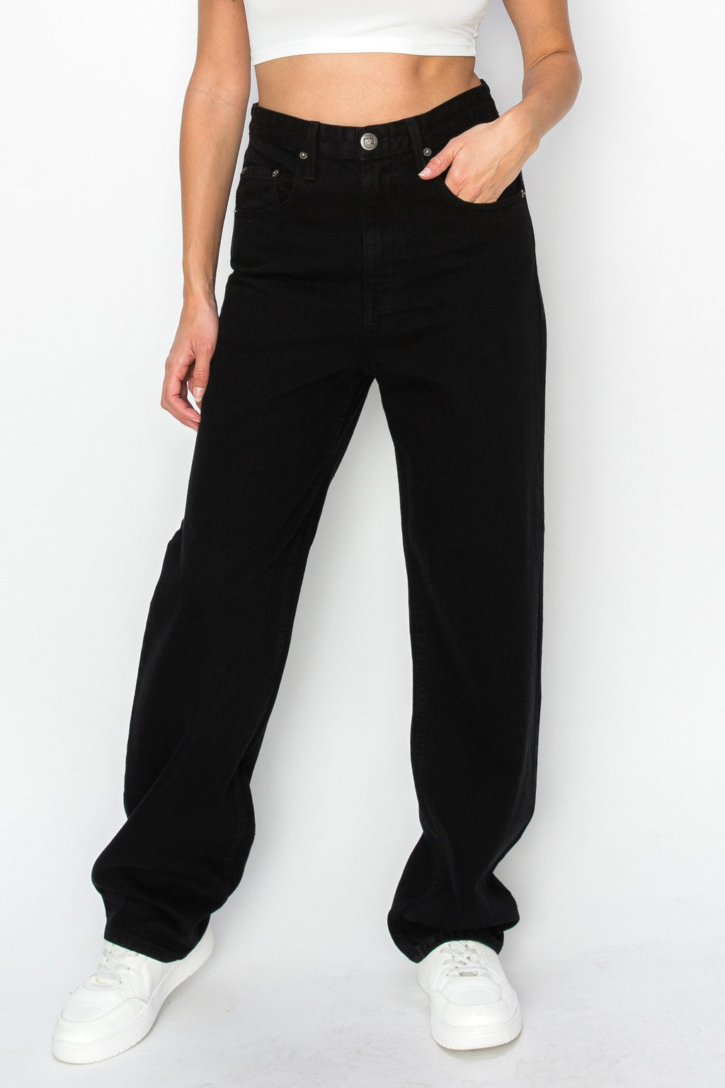 Blue Baggy Jeans