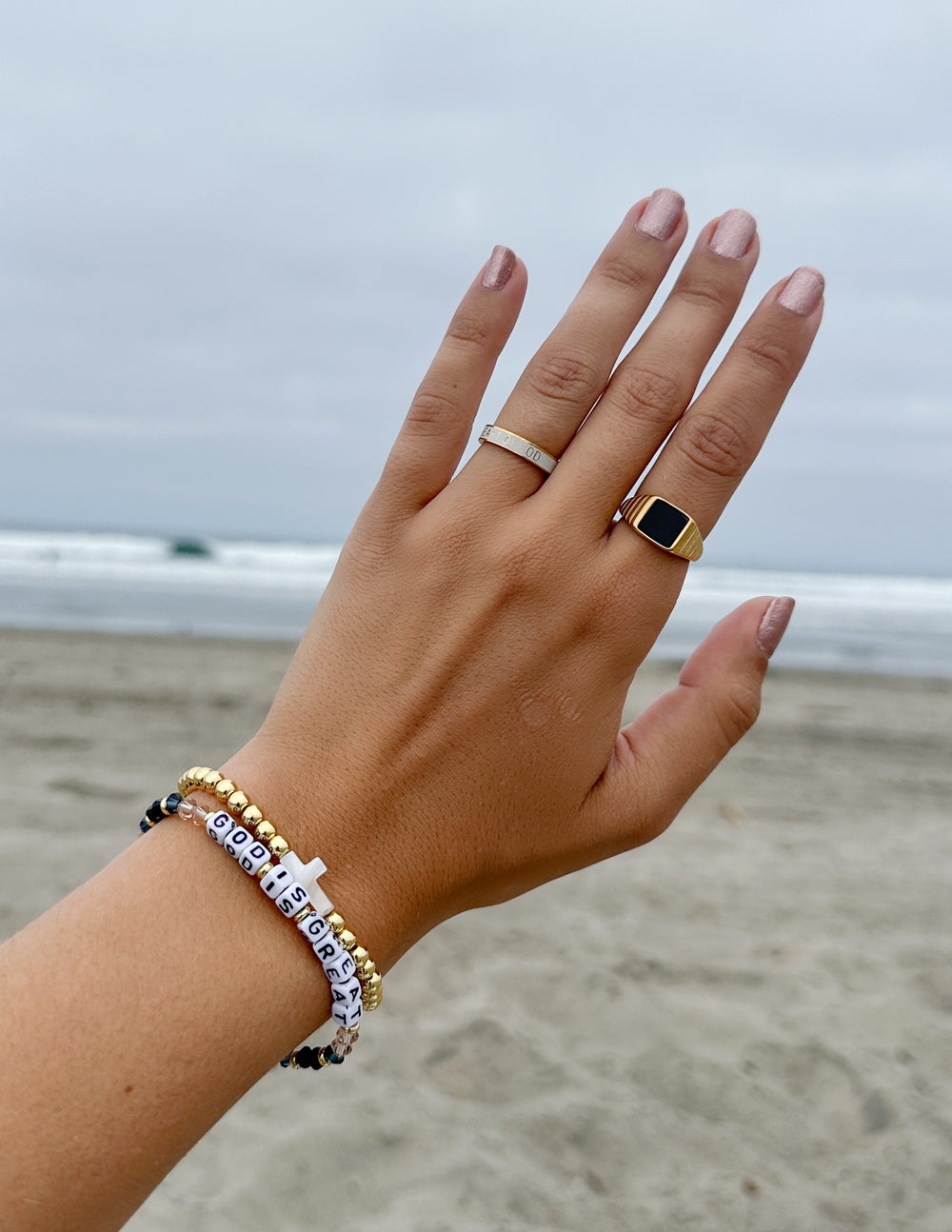 Anillo de sello de ónice