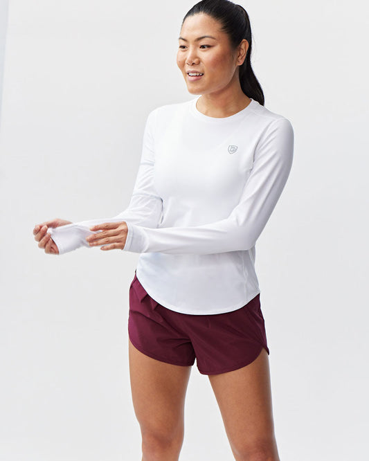 Foudy Women's Long-Sleeve Workout Top