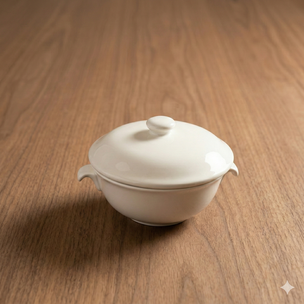 Carol Soup Bowl with Lid- Set of 4