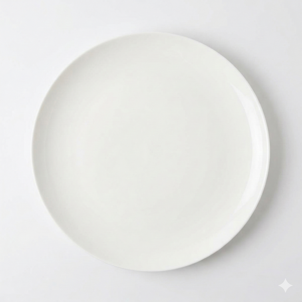 Angelic White Salad Plates-Set Of 4