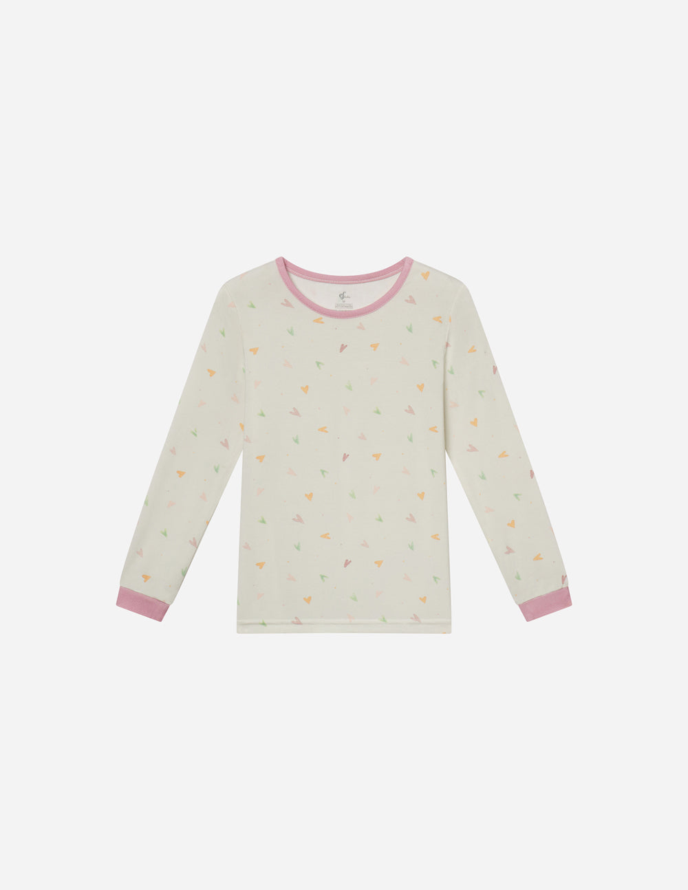 Heart Bamboo Kids Pajama Set