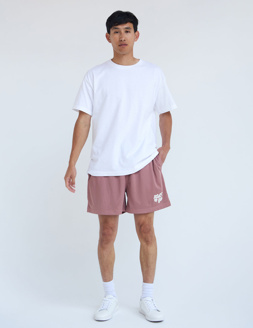 Heart of God Unisex Mesh Shorts