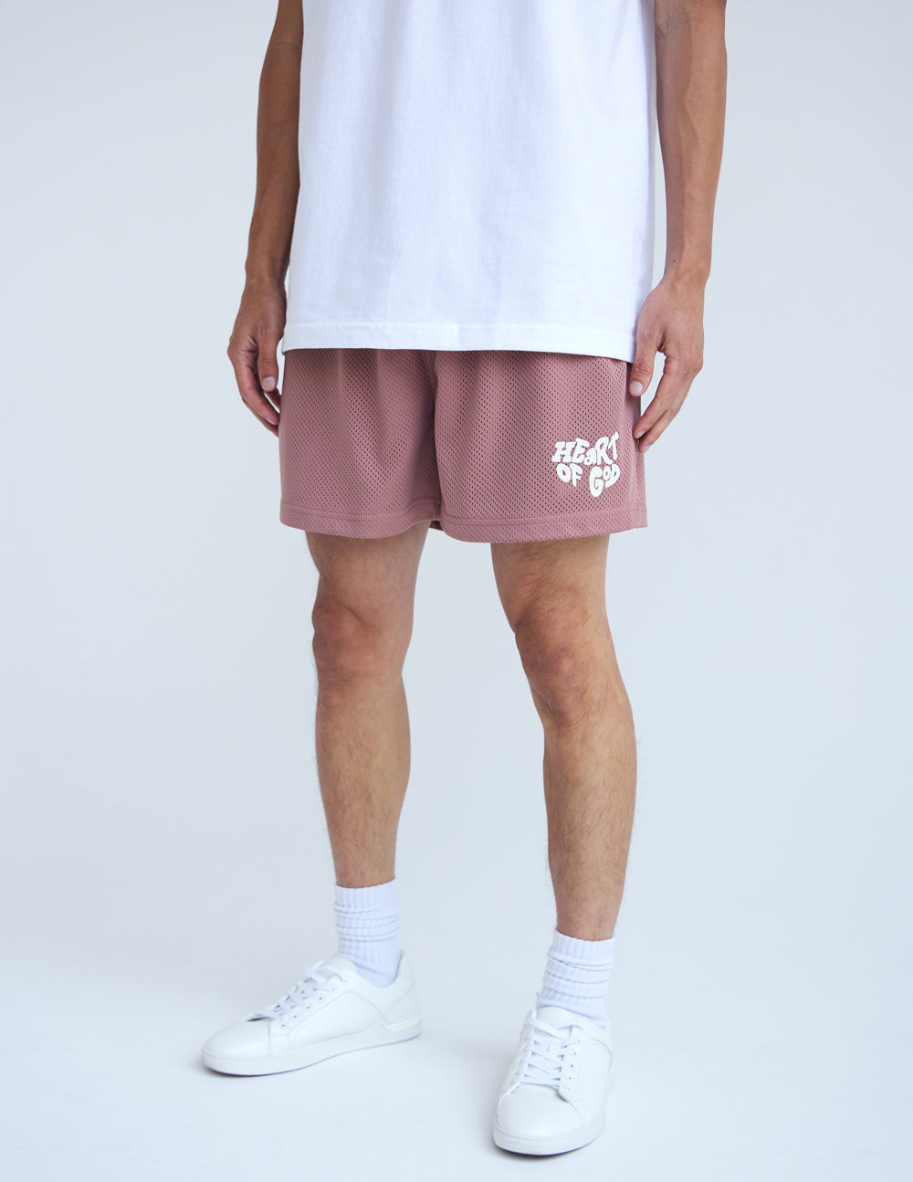 Heart of God Unisex Mesh Shorts