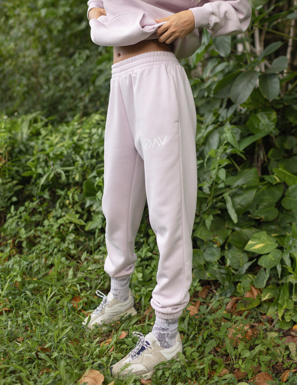 Highs and Lows Purple Unisex Sweatpants