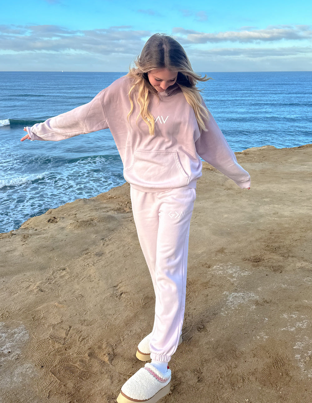Highs and Lows Purple Unisex Sweatpants