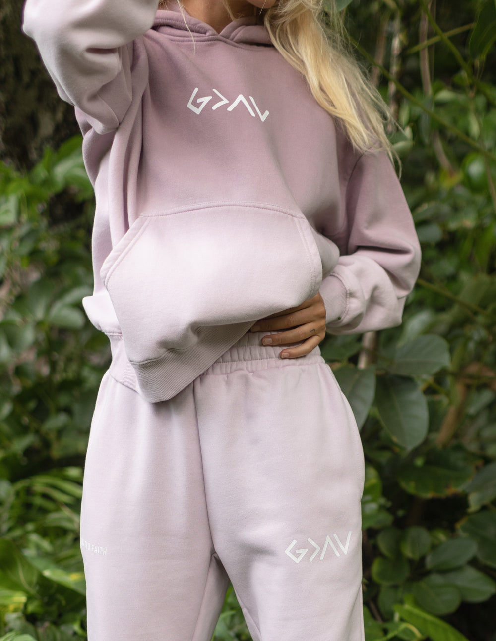 Highs and Lows Purple Unisex Sweatpants