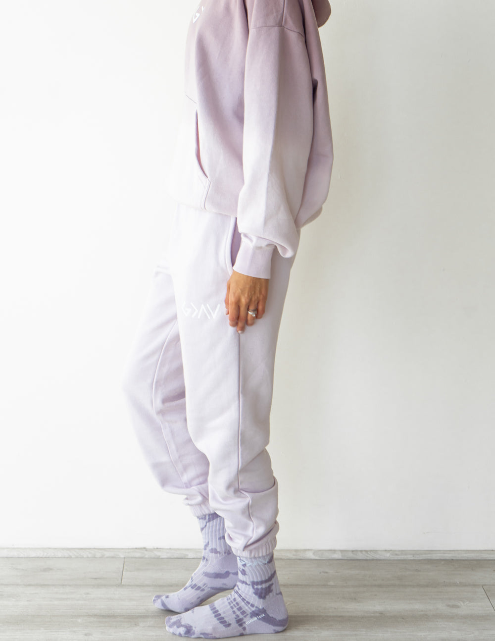 Highs and Lows Purple Unisex Sweatpants