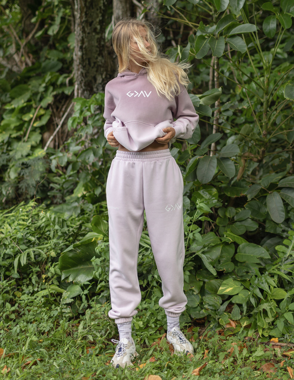 Highs and Lows Purple Unisex Sweatpants