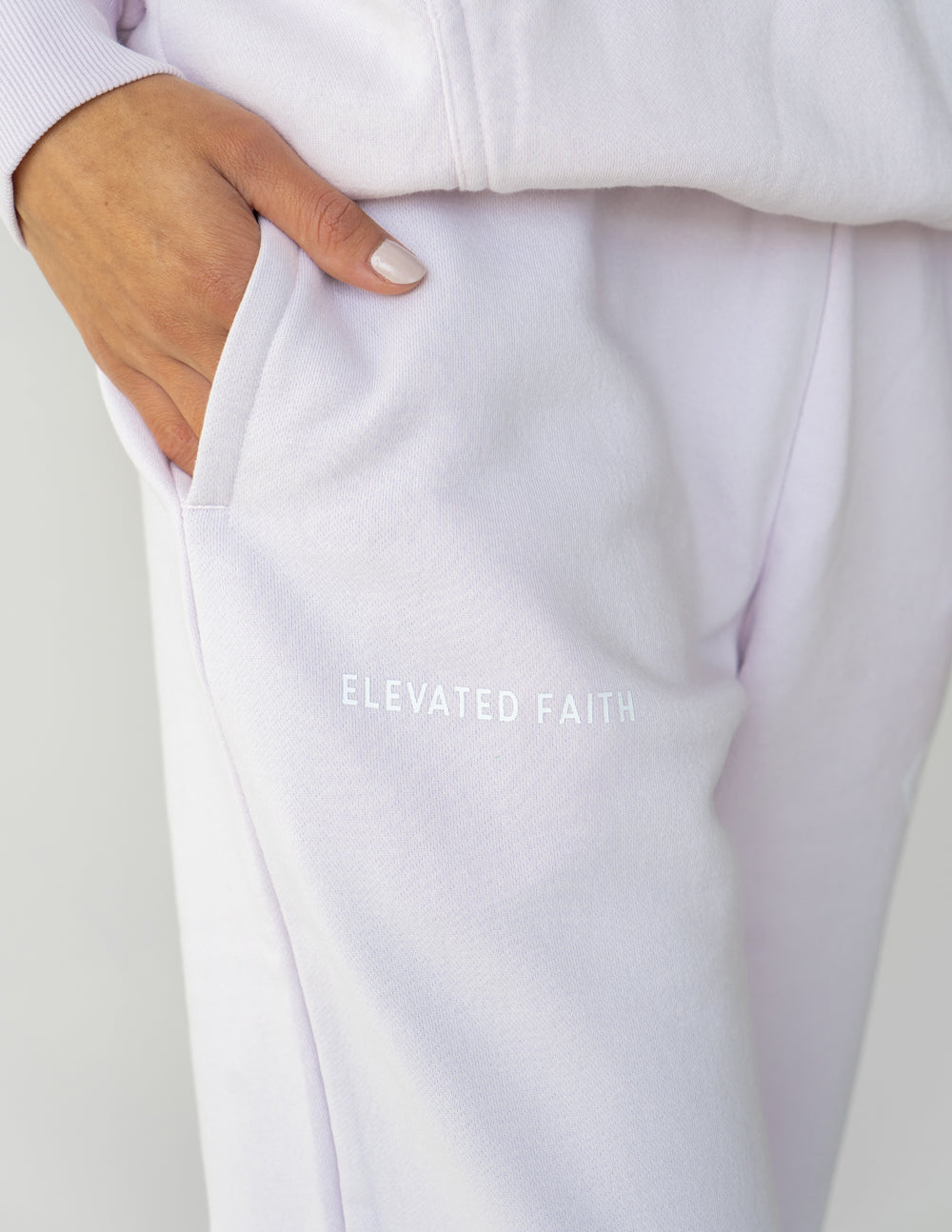 Highs and Lows Purple Unisex Sweatpants