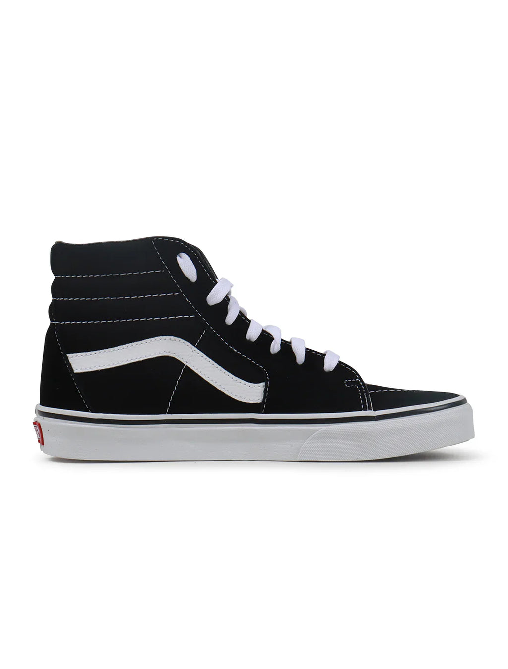 VANS MEN'S SK8-HI CLASSIC - BLACK/WHITE
