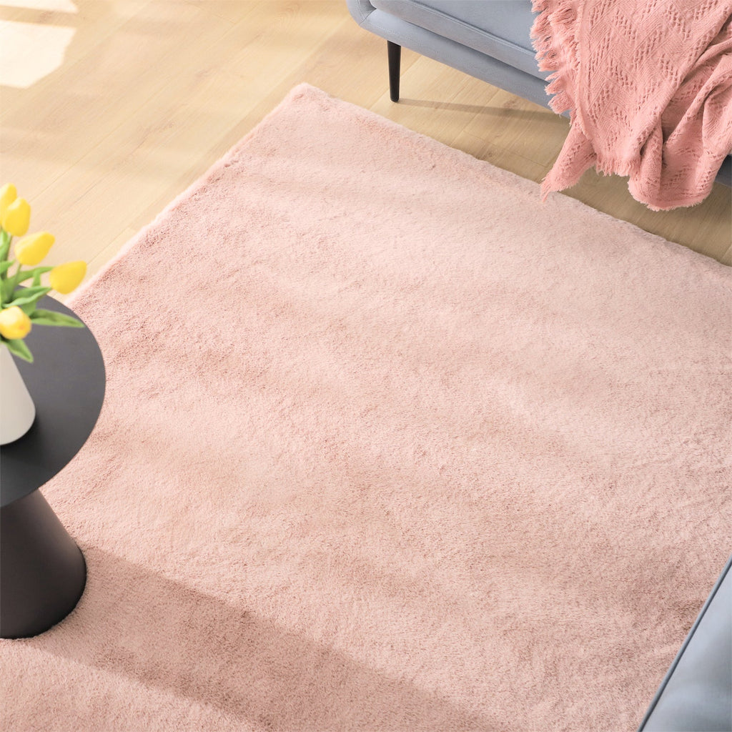 Kasentex Spring Fluffy Elegant Faux Fur Area Rugs, Ultra Soft, Room Decor, Graduation Gifts, Fathers Day Gift, Mom Gift, Easter Gift