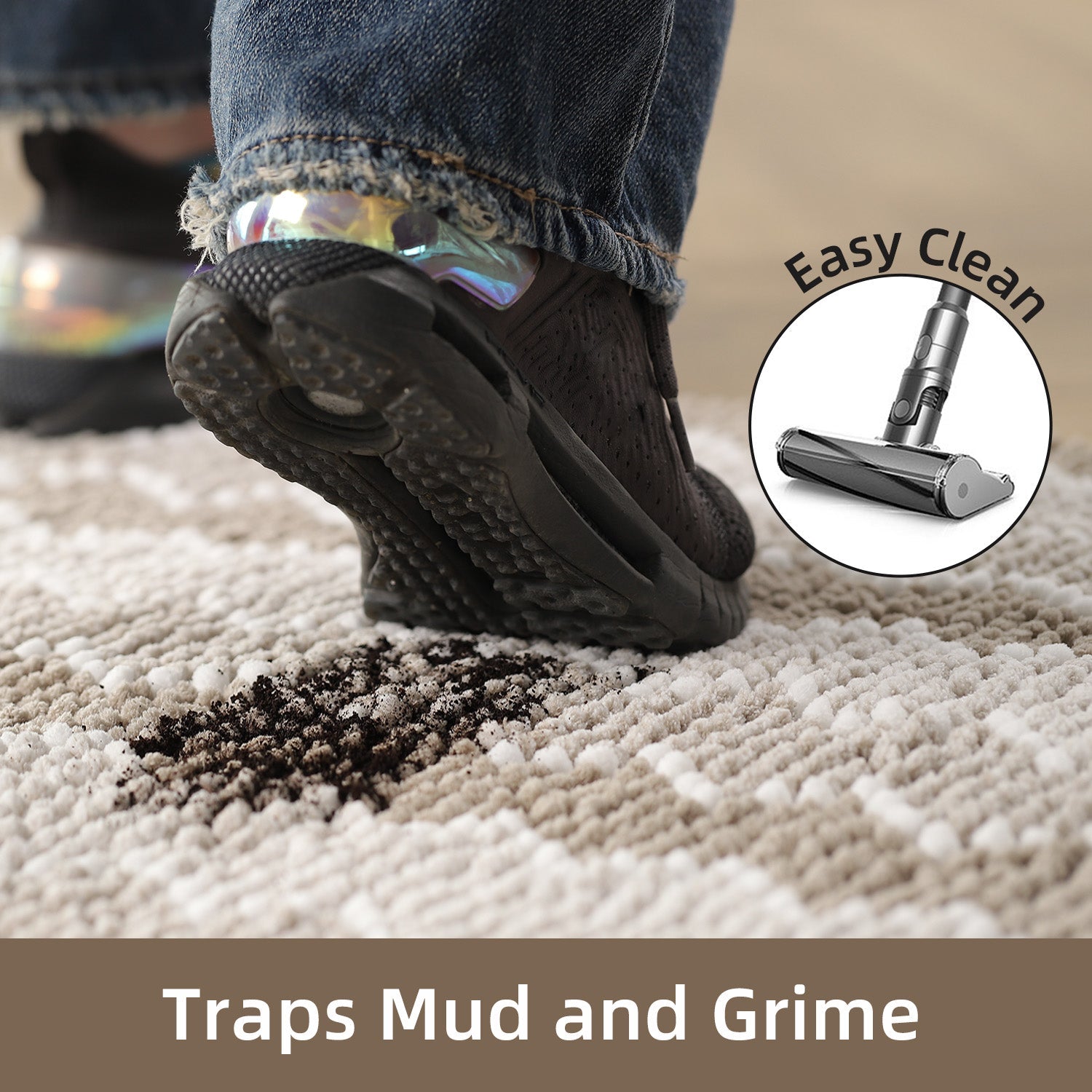 Kasentex Soft Absorbent Durable Non-Slip Bathroom Rug Mat, Room Decor, Graduation Gifts, Fathers Day Gift, Mother Gift, Easter Gift