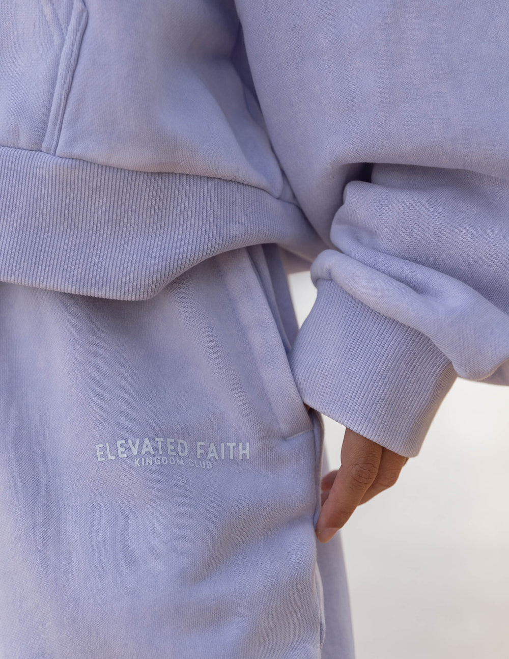 Kingdom Club Lavender Wide Leg Sweatpants