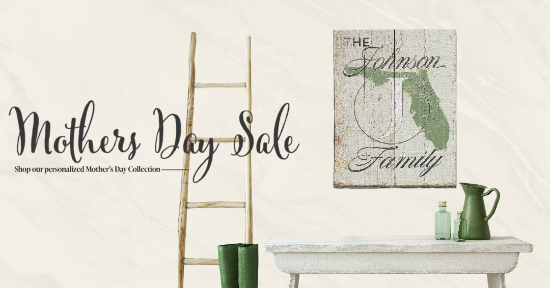 Grandma & Grandpas House Canvas Sign | Personalizable Grandparent Gift