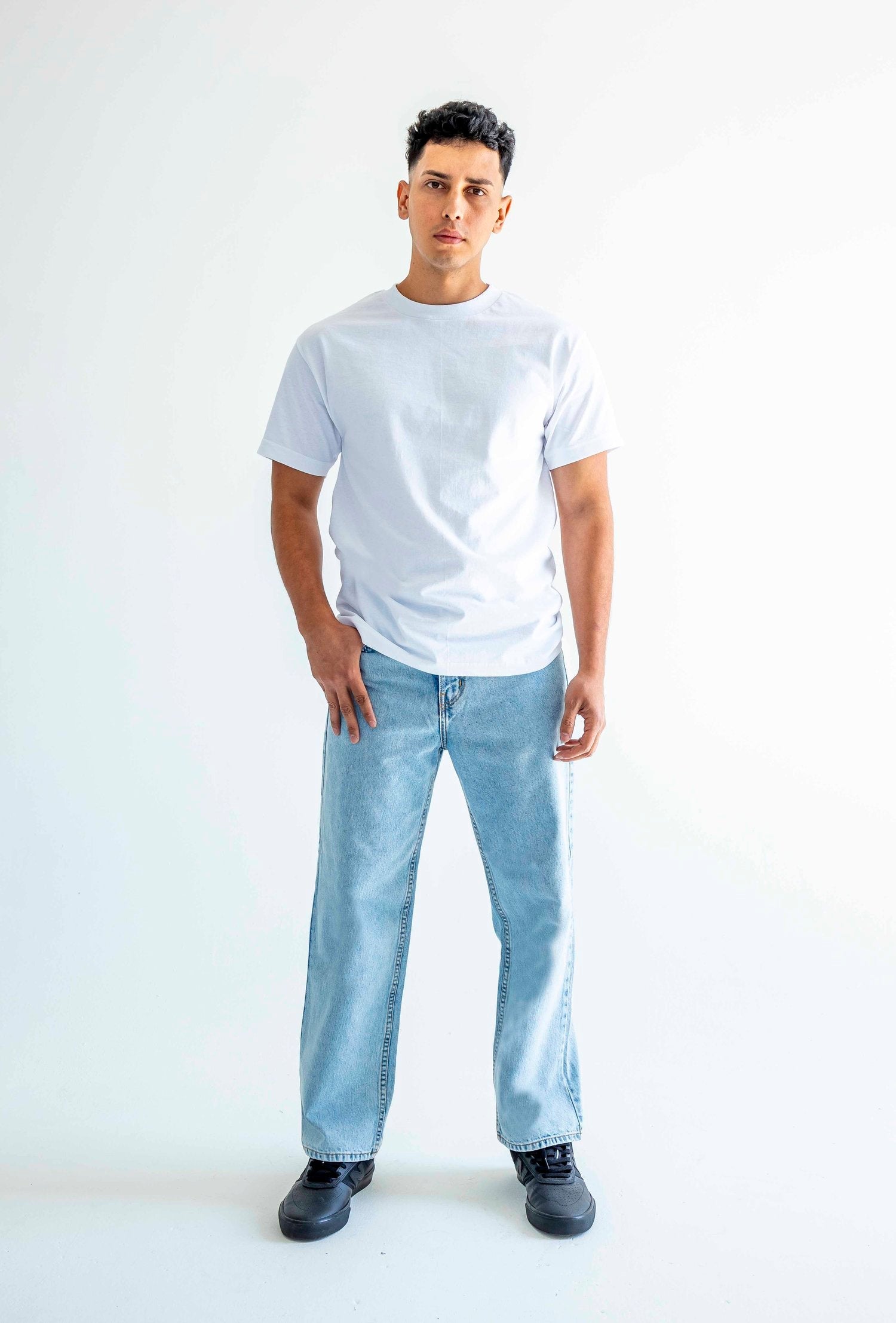 Blue Baggy Jeans