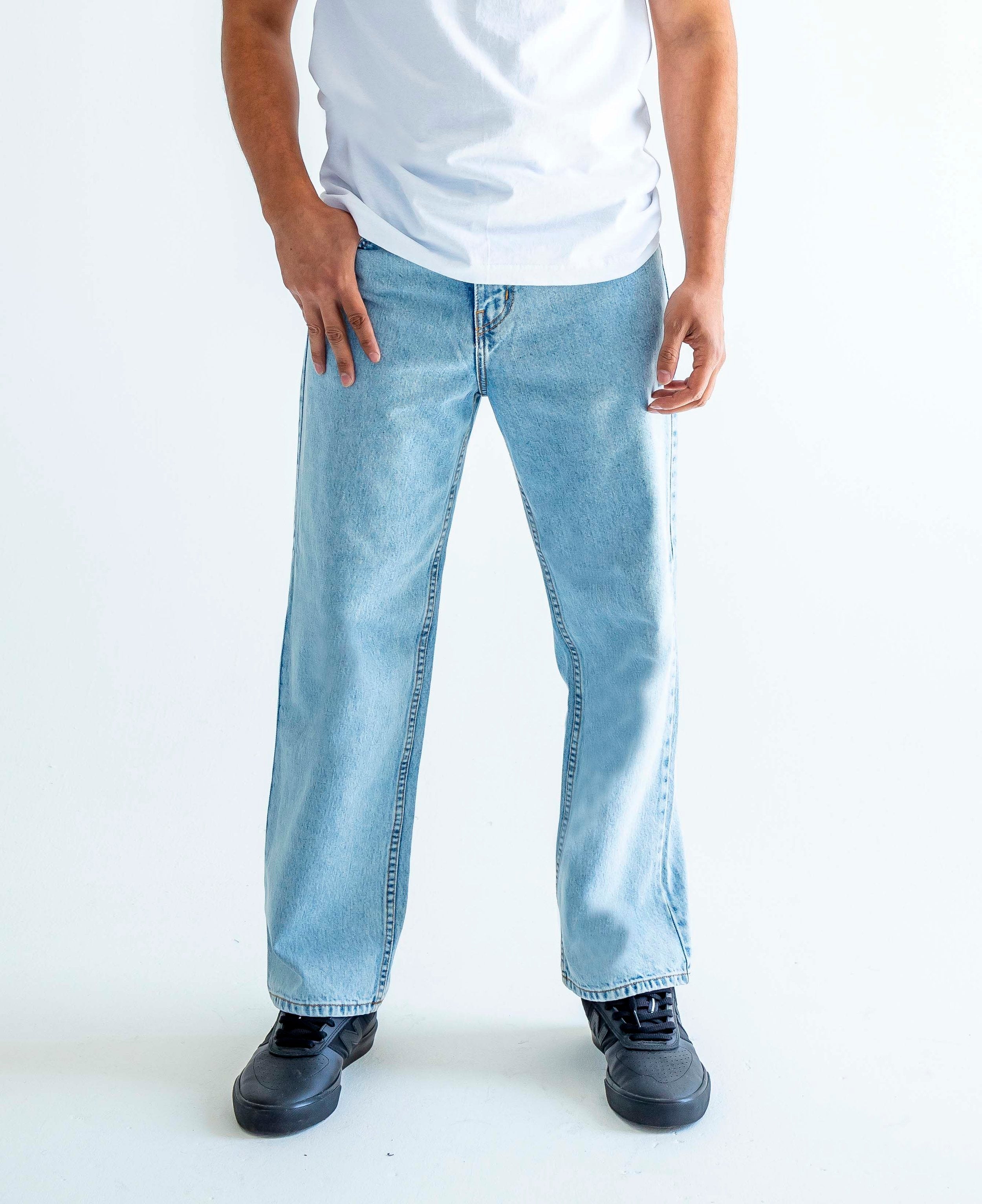 Blue Baggy Jeans