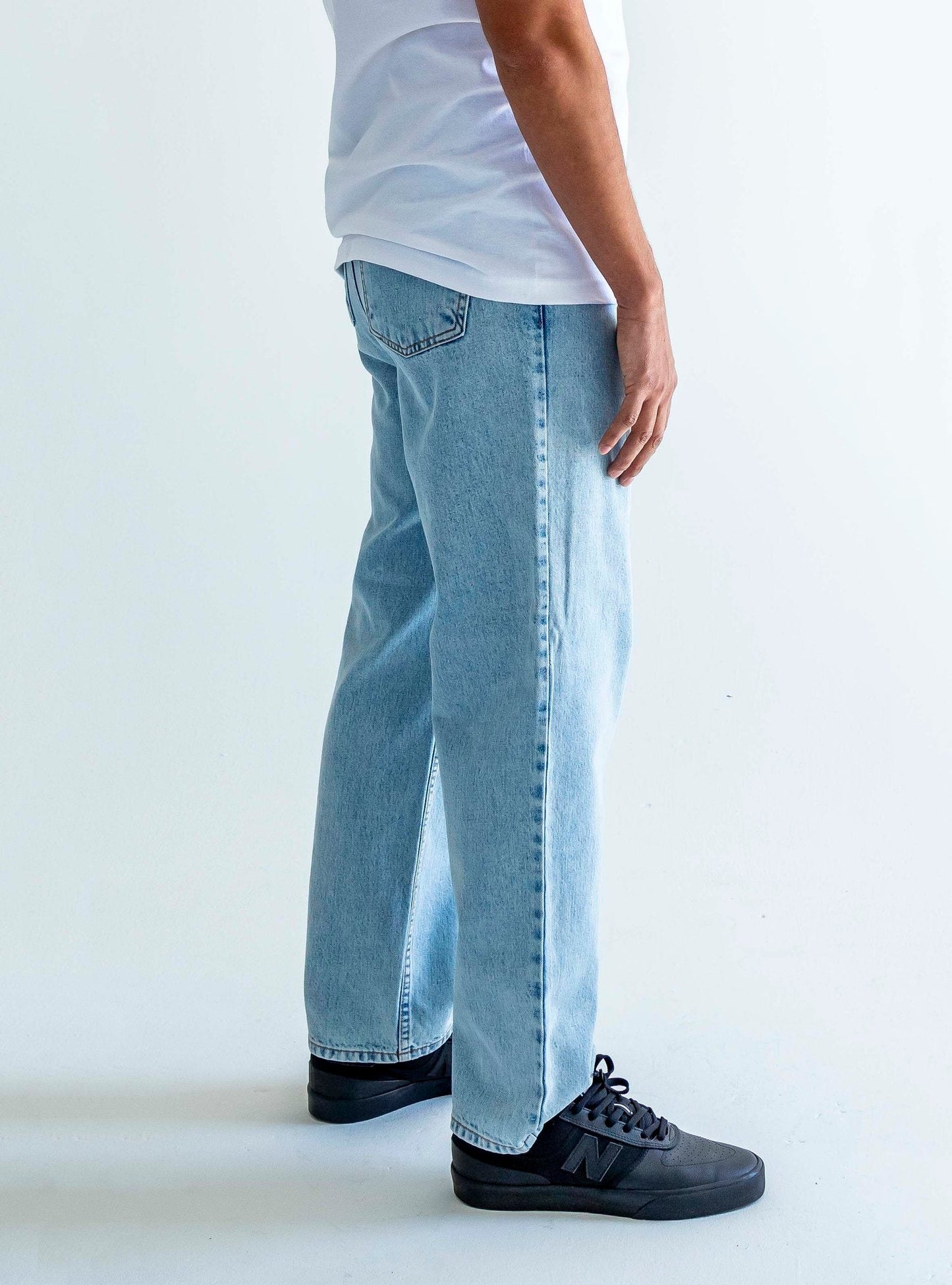 Blue Baggy Jeans