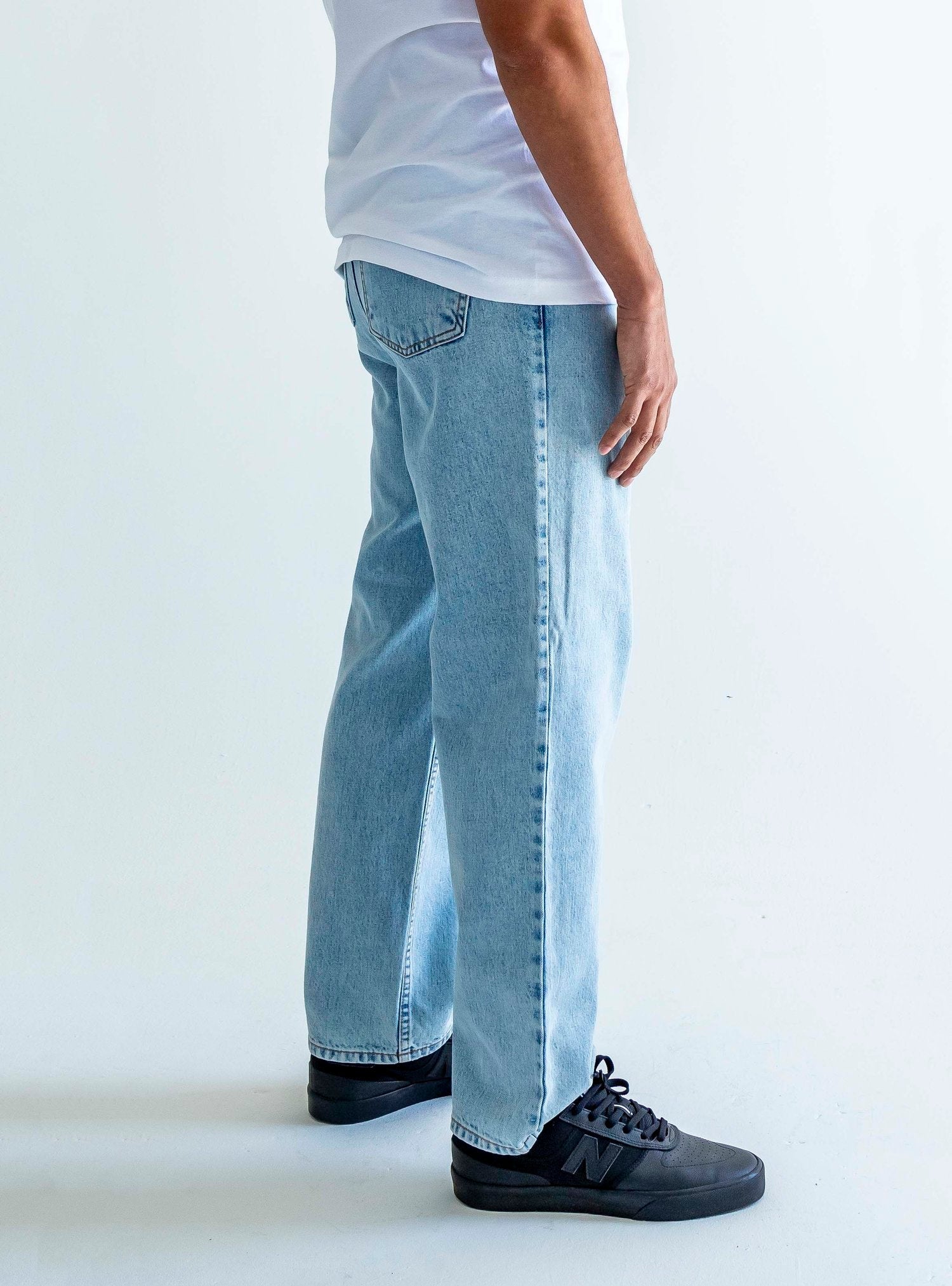 Blue Baggy Jeans