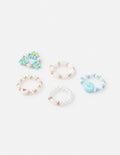 Anillo con cuentas de la paz