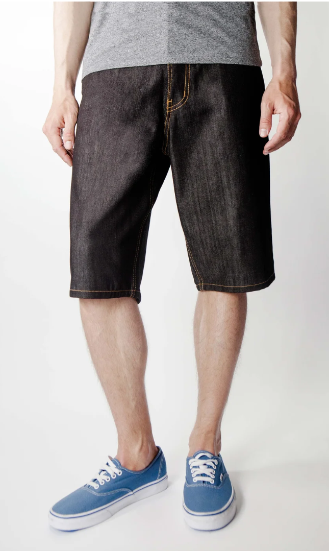 Blue Denim Shorts