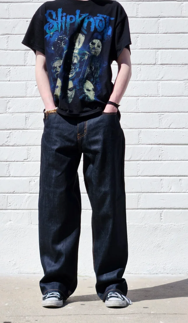 Blue Baggy Jeans
