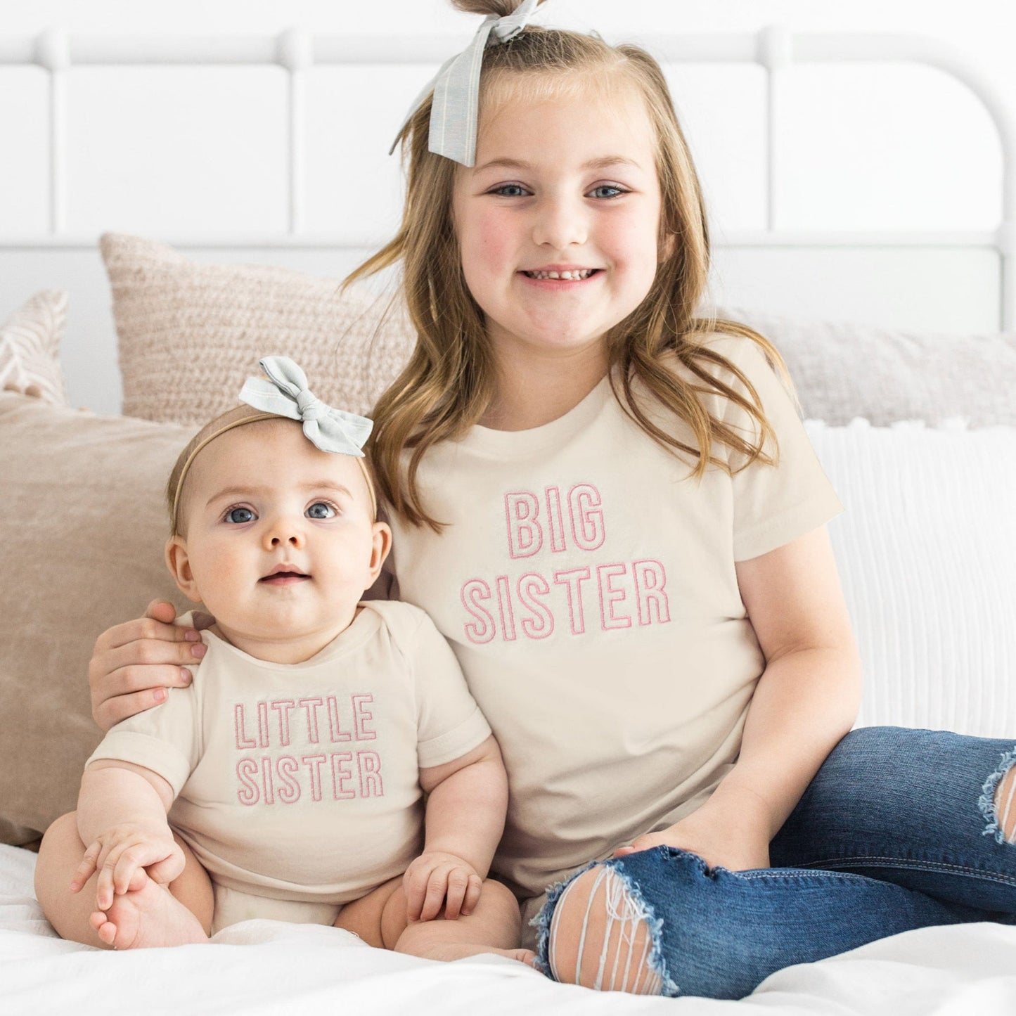 Custom Embroidered Matching Sibling Outfits