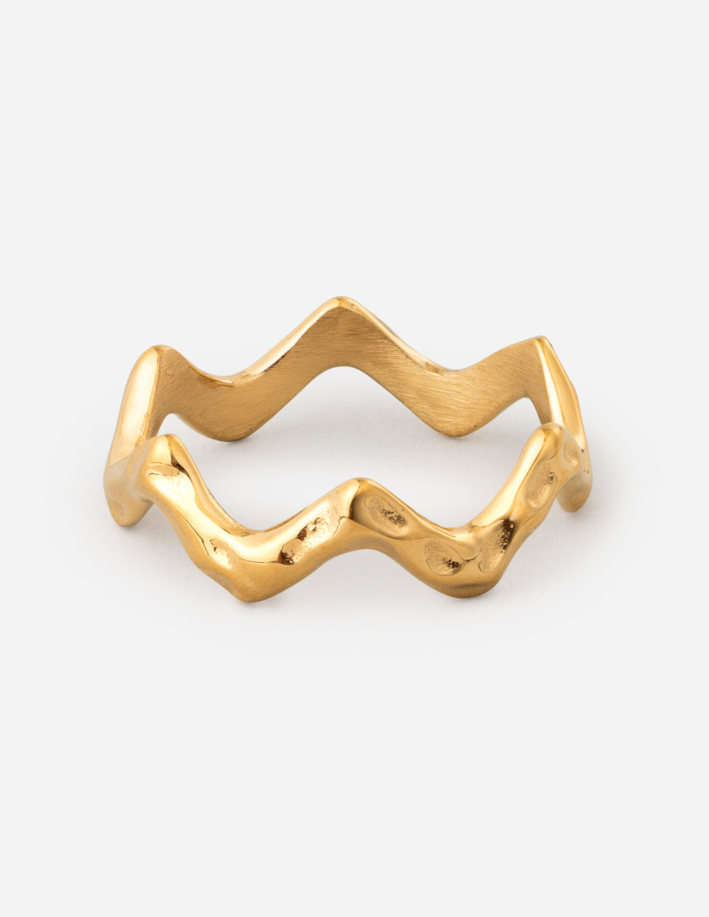 Anillo Ondulado Texturizado