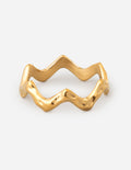 Anillo Ondulado Texturizado