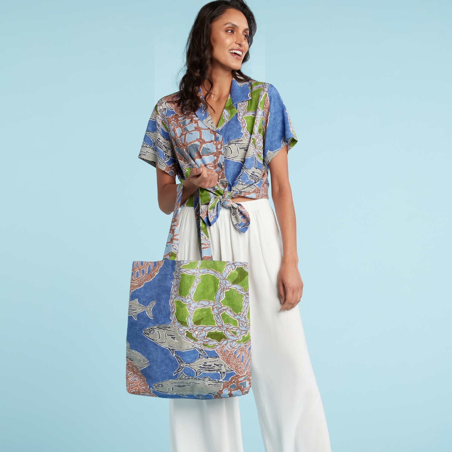 Farmers' Market Bag - Fishing Floats