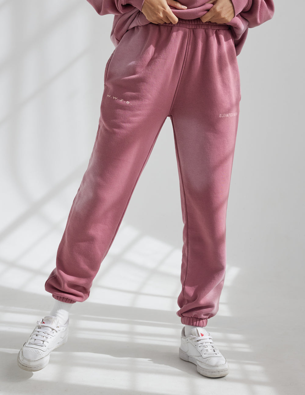 WWJD Pink Unisex Sweatpants